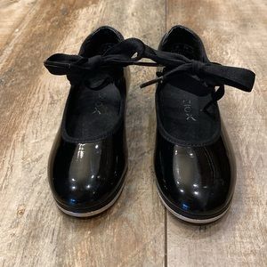 Capezio Tap Shoes Girls Size 10 1/2